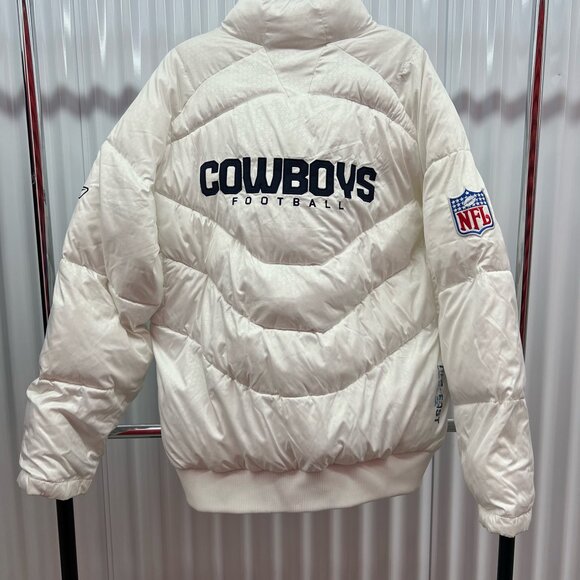 RARE Vintage NFL Dallas Cowboys Puffer Jacket - Picture 10 of 15